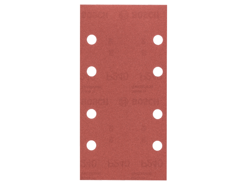 10-delni komplet brusilnih listov Bosch za vibracijski brusilnik, Dimenzije: 93x185 mm, Zrnatost: 240, 2609256A85